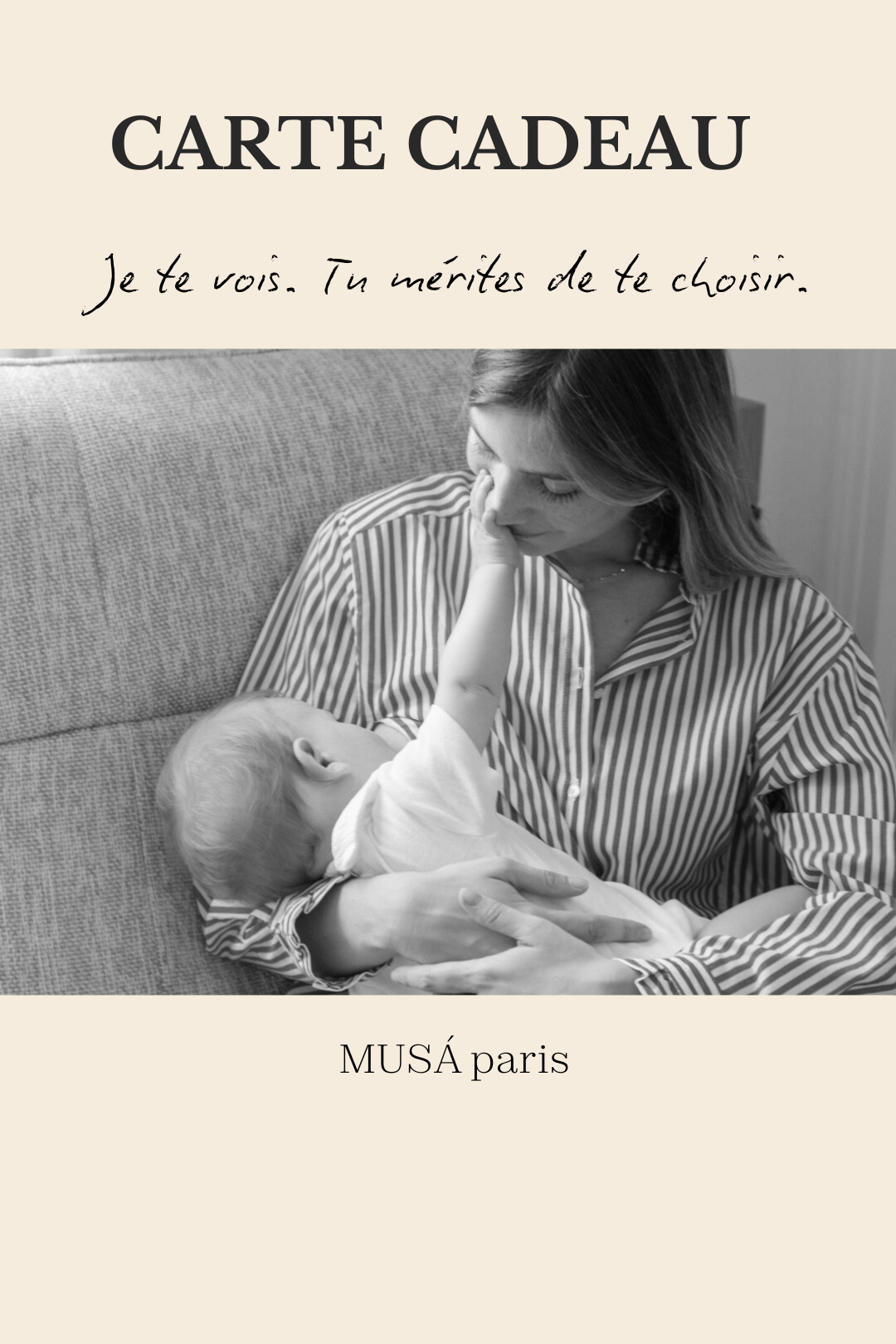 Carte Cadeau Musá paris