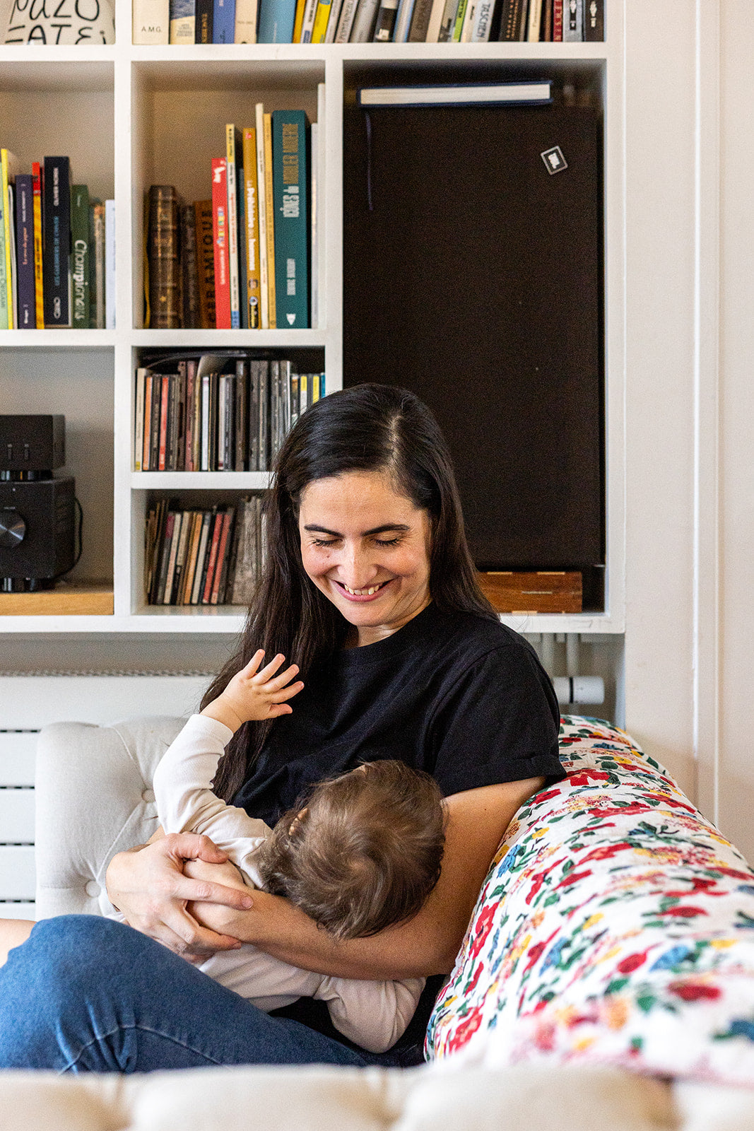 PACK DUO — LE TEE-SHIRT D'ALLAITEMENT LOU Blanc & Noir