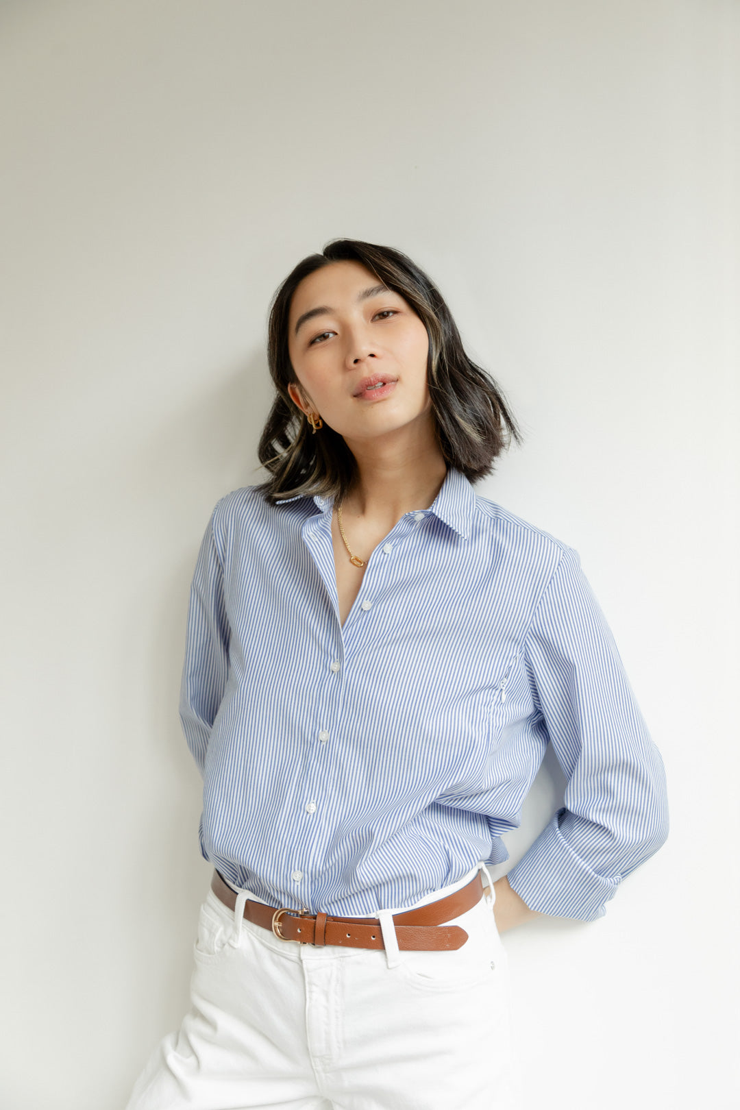 THE ALBA NURSING SHIRT