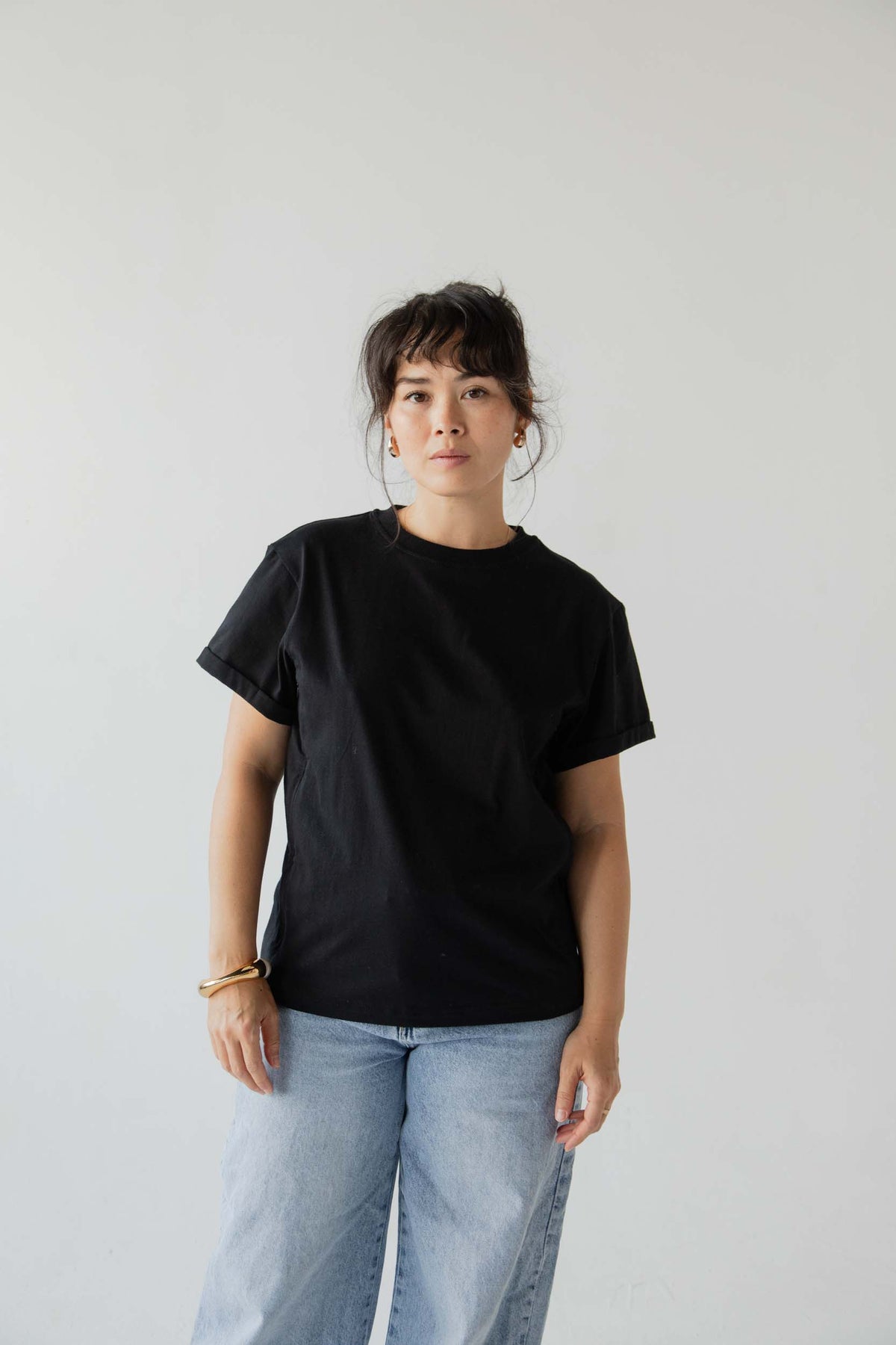 THE LOU DUO, two nursing tees
