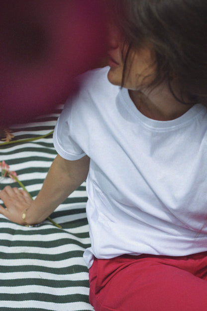 LA TEE-SHIRT D'ALLAITEMENT AËL Blanc