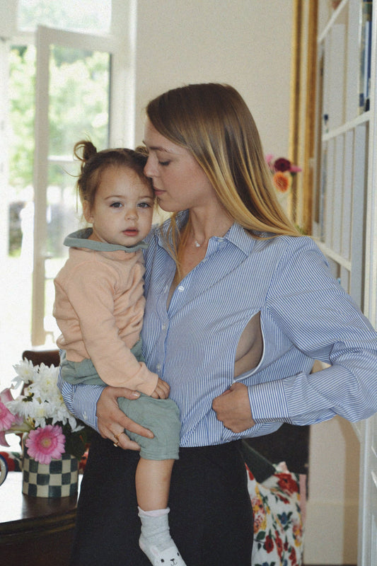 THE ALBA NURSING SHIRT